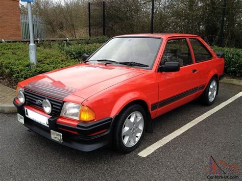 escort mk3|Ford Escort III RS 1600i Specs